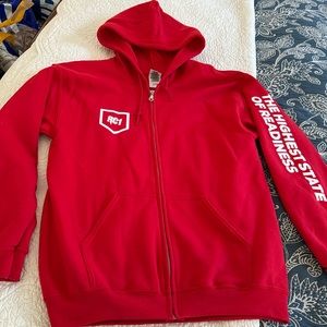 NWOT REDCON1 RED SWEATSHIRT- MEDIUM